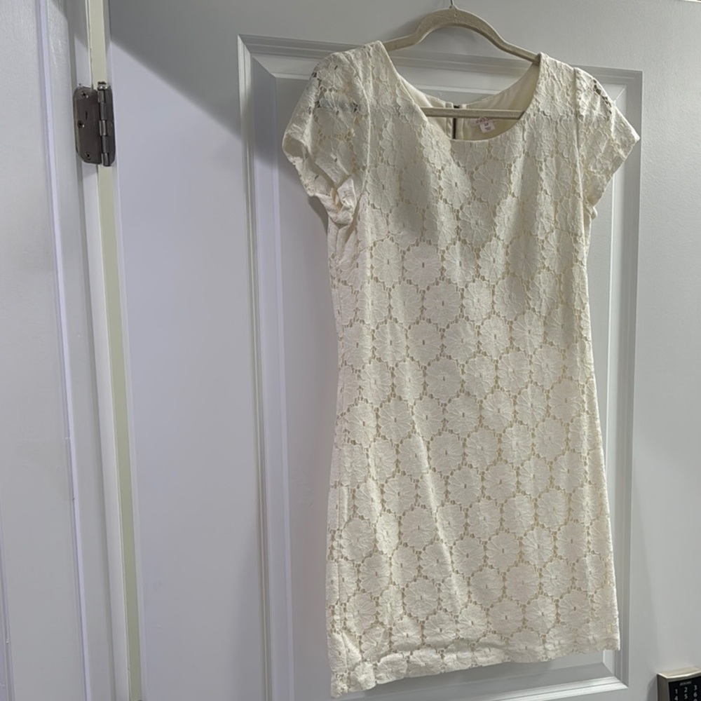 Xhilaration Cream Lace Mini Dress – Size Small